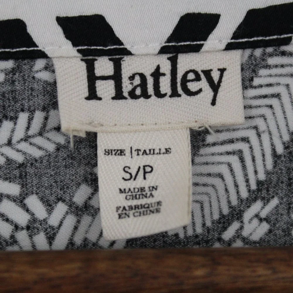 Hatley Black & White Drawstring Dress - Picture 13 of 16